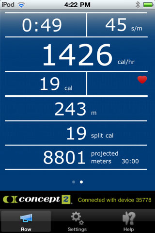 ErgBuddy Screenshot