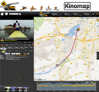 Kinomap Screenshot